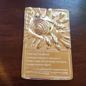 1999 pokemon poliwhirl 23kt gold plated trading card Pokemon Graded: Pikachu ex CGC 10 – Double Infinity Gaming main image 1